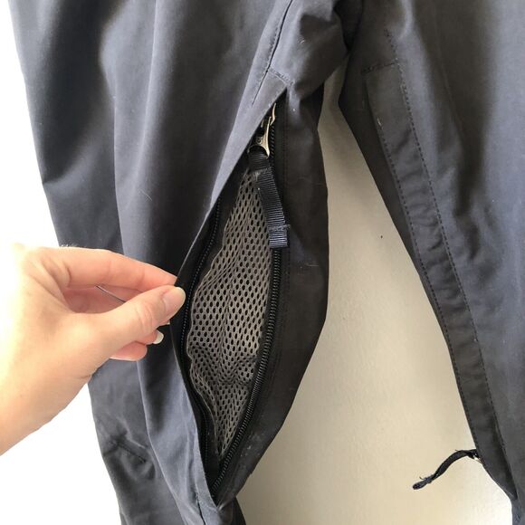 Burton Indulgence Pants Womens Large Black Dryride Thigh Vents Boot Cover Skiing - Picture 5 of 15